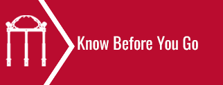 Menu Banner for Know Before You Go Section