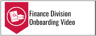 Button to Finance Division Onboarding Video