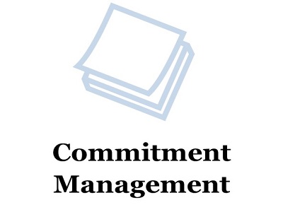 commitment management button